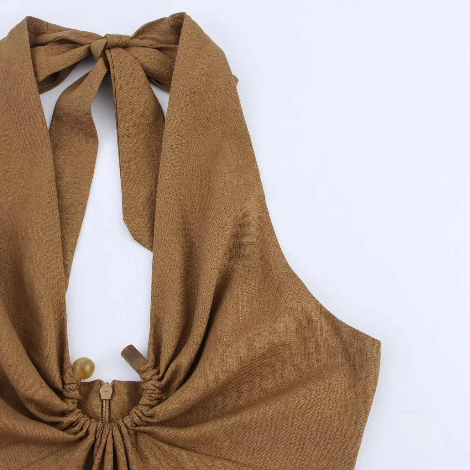 Ellie | Vestidos largos ajustados con espalda descubierta y cremallera