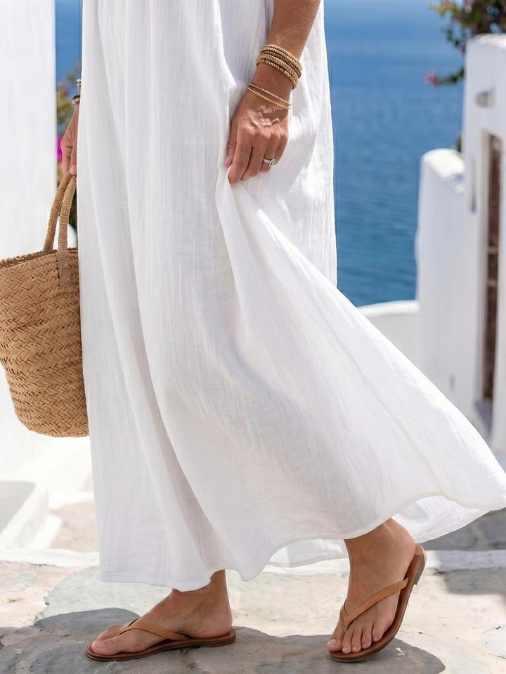 Julie | Women's Natural Flowing Maxi Dress