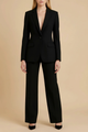Xanthe | Women's Tailored Blazer & Straight Leg Pants Set