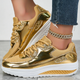 Quintina | Women's Glitter Platform Sneakers