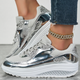Quintina | Women's Glitter Platform Sneakers