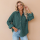 Velvet overshirt