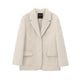 Isadora | Women's Blazer Jacket Notched Lapel Two Button Flap Pocket Smart Casual